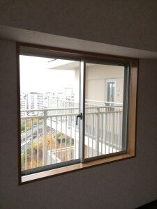 二重窓施工前