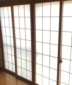 二重サッシ取付け後