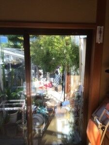 アタッチメント付きペアガラスに交換後