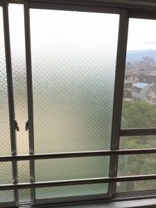 ガラス交換後の状態