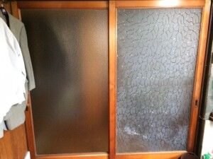 交換後の木製建具