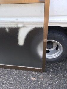 ガラス　交換後