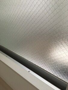 入れ換え後　網入り型板ガラス