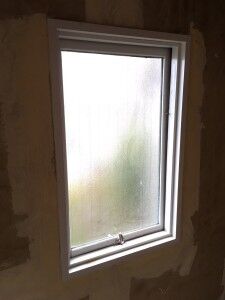 二重窓　取り付け前