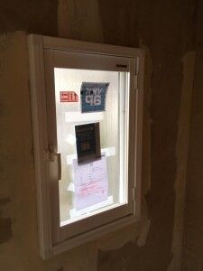 二重窓　取り付け後