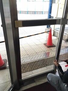 ドア割れ替え後