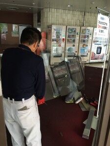 ガラス運搬２